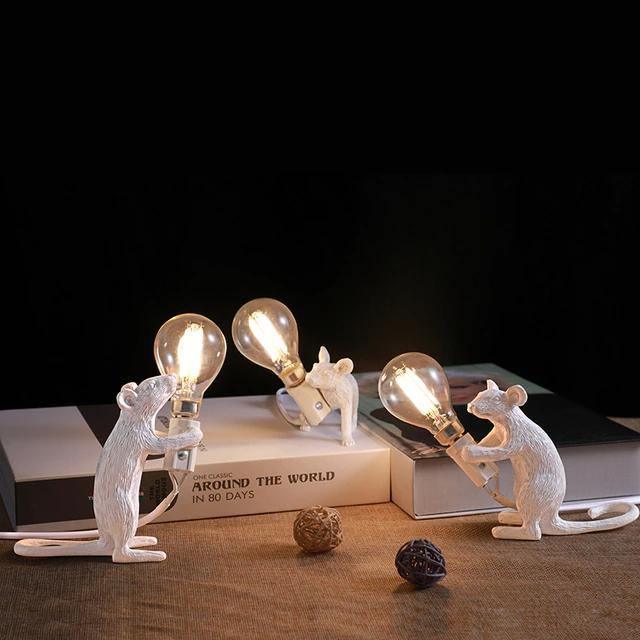 Modern Resin Mouse LED Night Light Lattea - Lattea Global