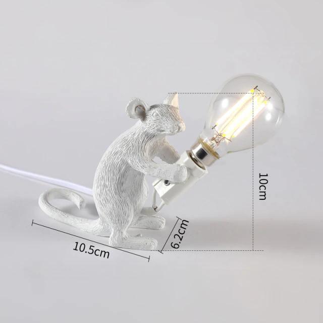 Modern Resin Mouse LED Night Light Lattea - Lattea Global