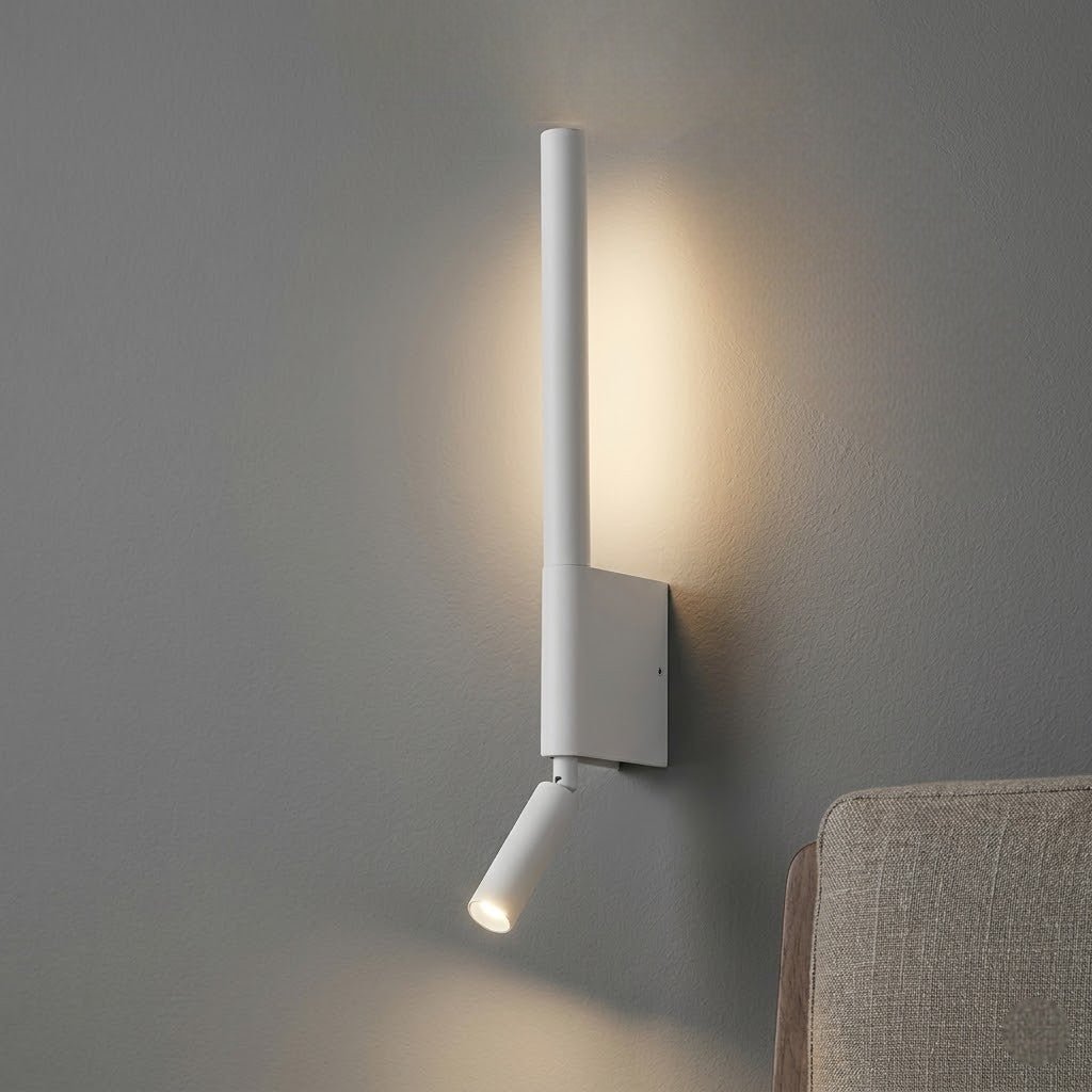 MoodLamp Bedside Wall Light with Adjustable Reading Spotlight - Lattea Global