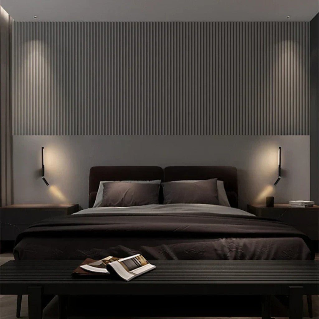 MoodLamp Bedside Wall Light with Adjustable Reading Spotlight - Lattea Global