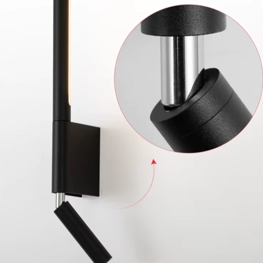 MoodLamp Bedside Wall Light with Adjustable Reading Spotlight - Lattea Global