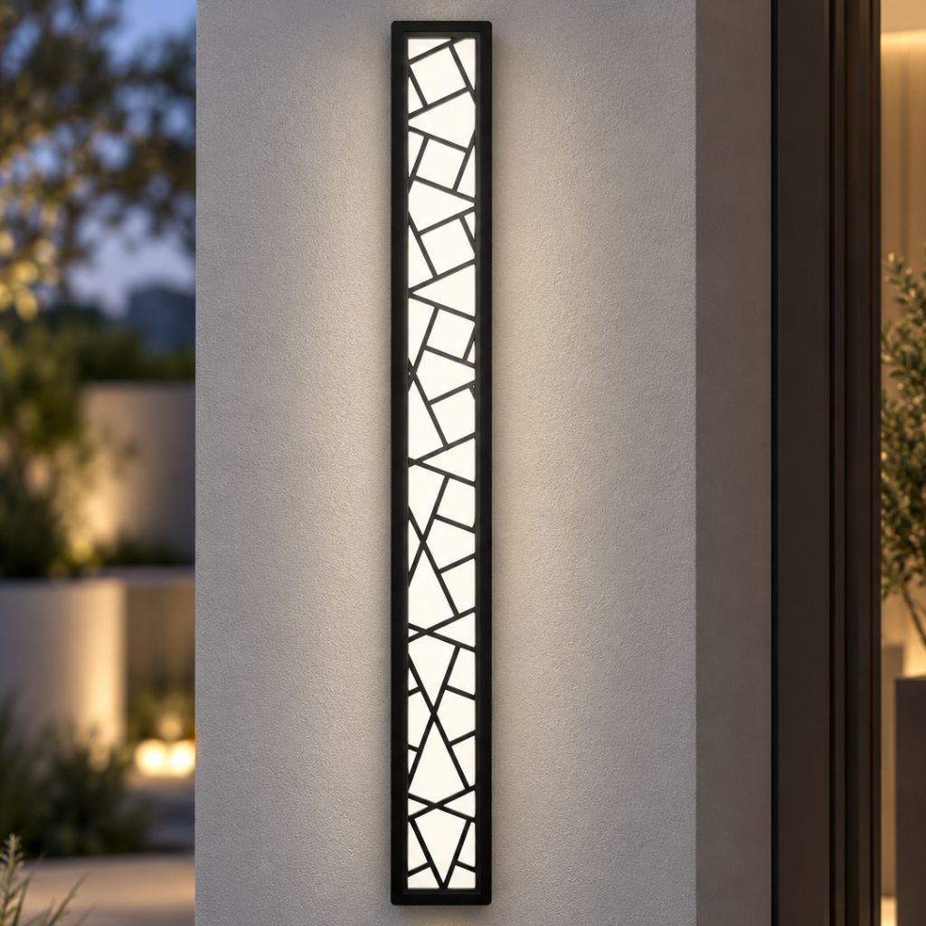Mosaic Aluminium LED Outdoor Wall Light – IP65