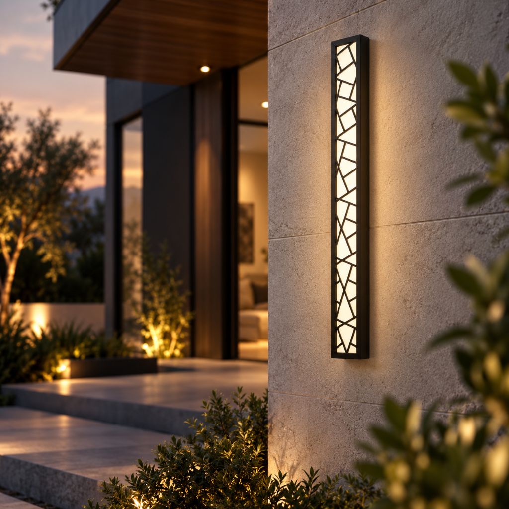 Mosaic Aluminium LED Outdoor Wall Light – IP65