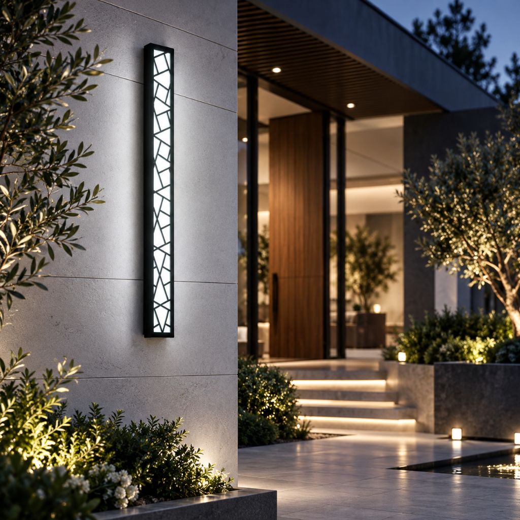 Mosaic Aluminium LED Outdoor Wall Light – IP65