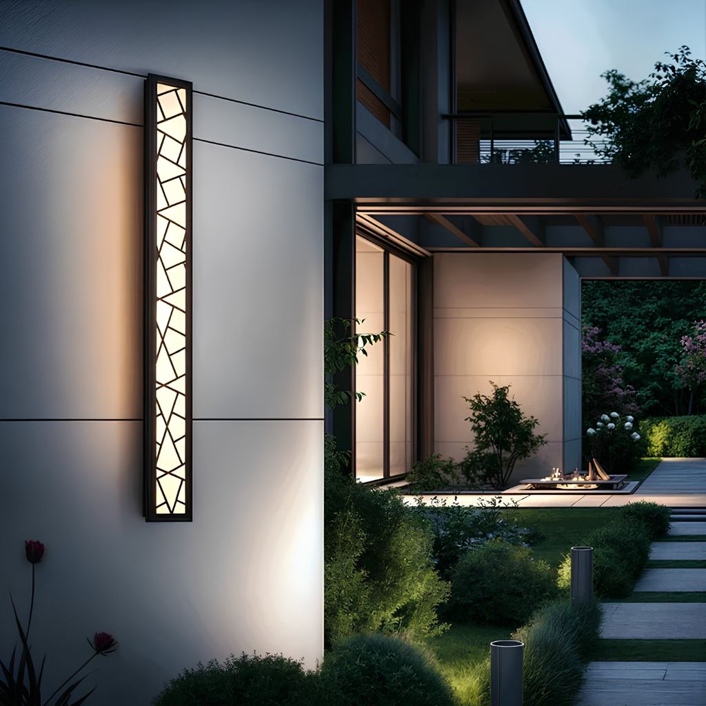 Mosaic Aluminium LED Outdoor Wall Light – IP65