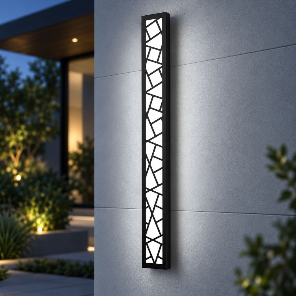 Mosaic Aluminium LED Outdoor Wall Light – IP65