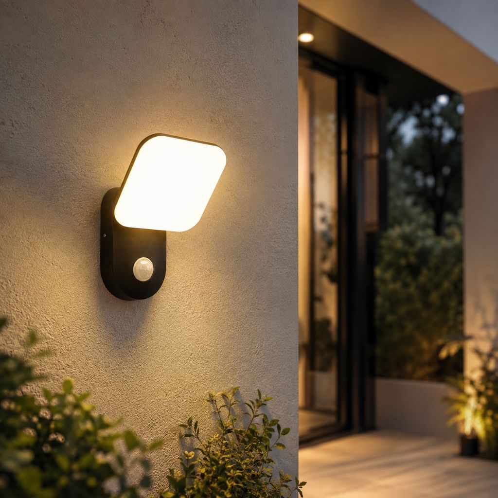 Motion-Activated Outdoor LED Wall Light