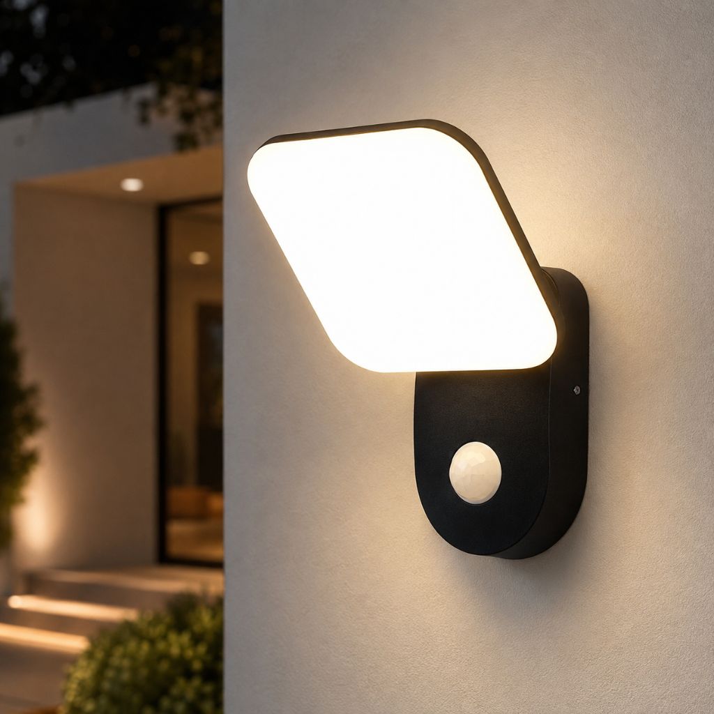 Motion-Activated Outdoor LED Wall Light
