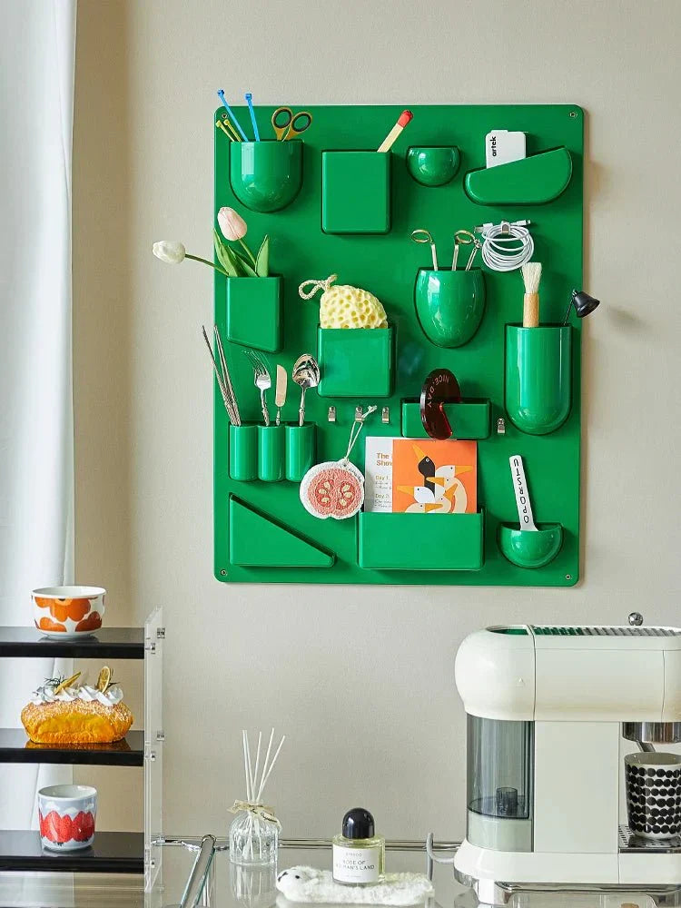 Multi-Functional Wall Storage Rack