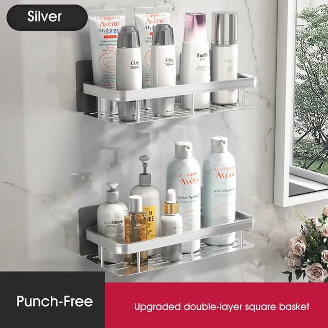 No - Drill Bathroom Corner Shelf – Stylish & Practical Shower Storage - Lattea Global
