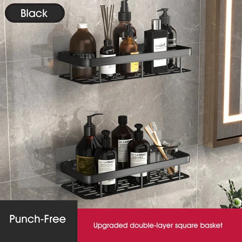 No - Drill Bathroom Corner Shelf – Stylish & Practical Shower Storage - Lattea Global