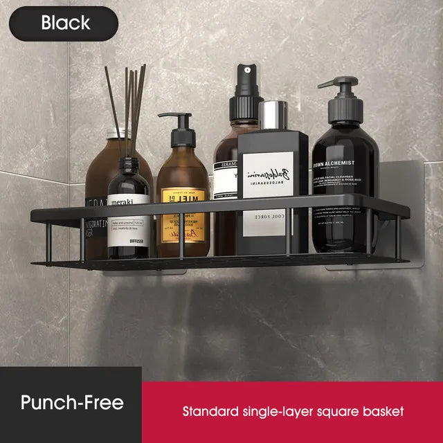 No-Drill Bathroom Corner Shelf – Stylish & Practical Shower Storage