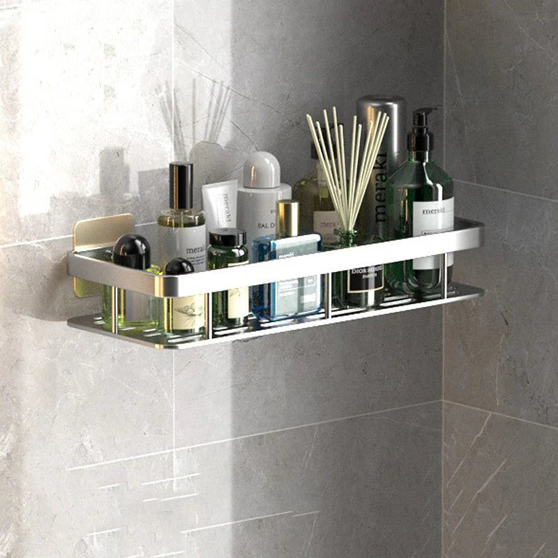 No-Drill Bathroom Shelves – Space-Saving & Easy to Install