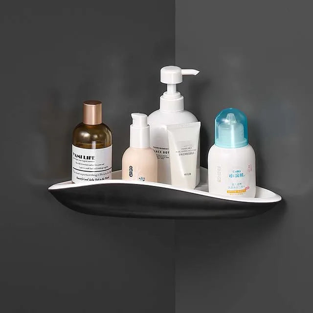 No-Drill Sleek Shower Shelf – Ideal for Shampoo & Cosmetic Organization