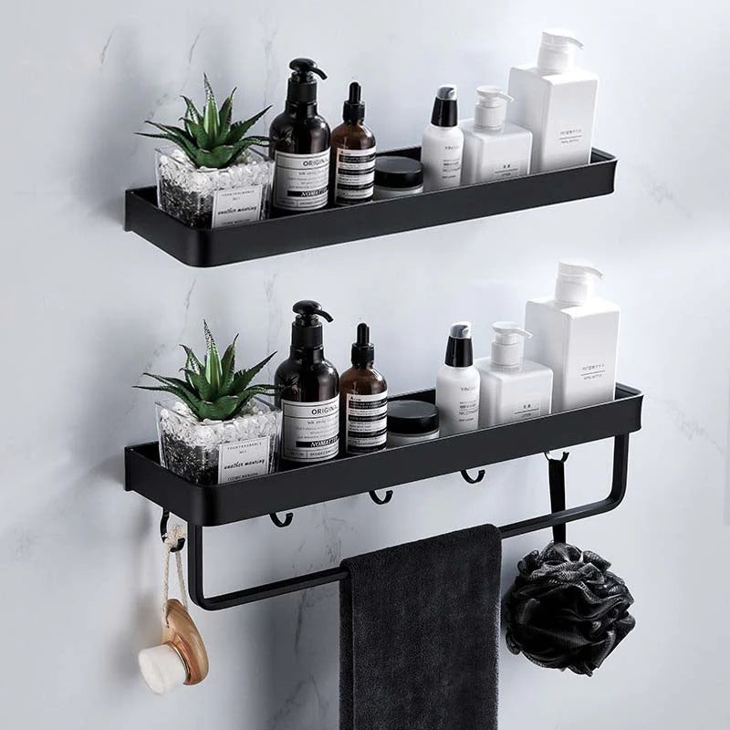 No-Drill Wall-Mounted Shower Shelf – Space-Saving Bathroom Storage