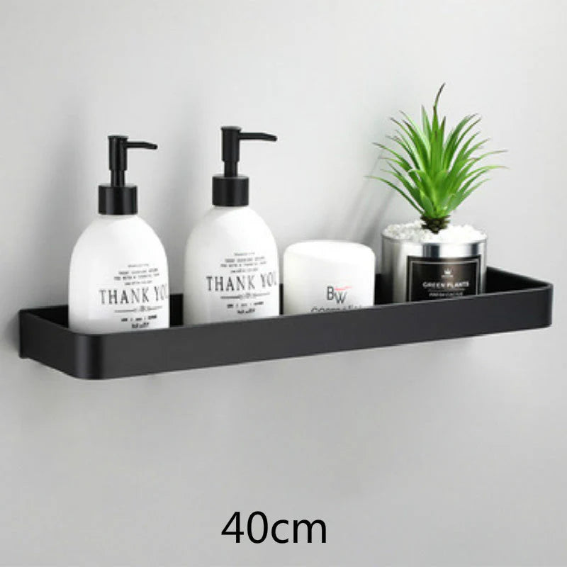 No-Drill Wall-Mounted Shower Shelf – Space-Saving Bathroom Storage