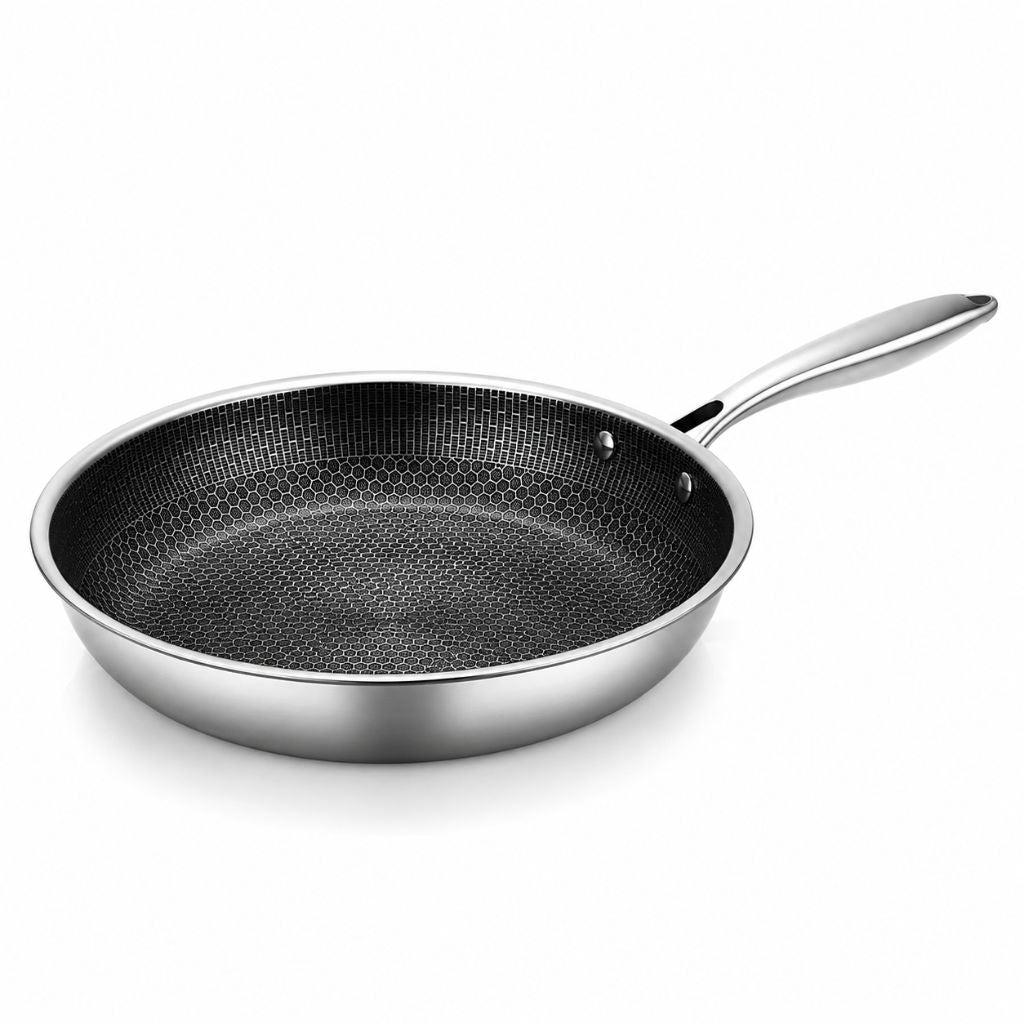 Non-Stick Stainless Steel Frying Pan by Lattea