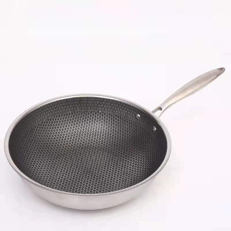 Non-Stick Stainless Steel Frying Pan by Lattea