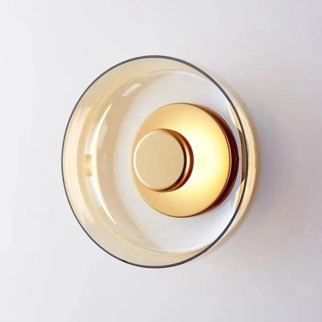 Nordic Glass Bowl Wall Lamp