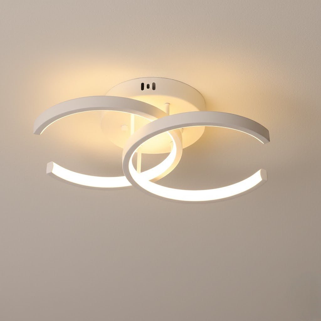 Nordic LED Double Ring Ceiling Light