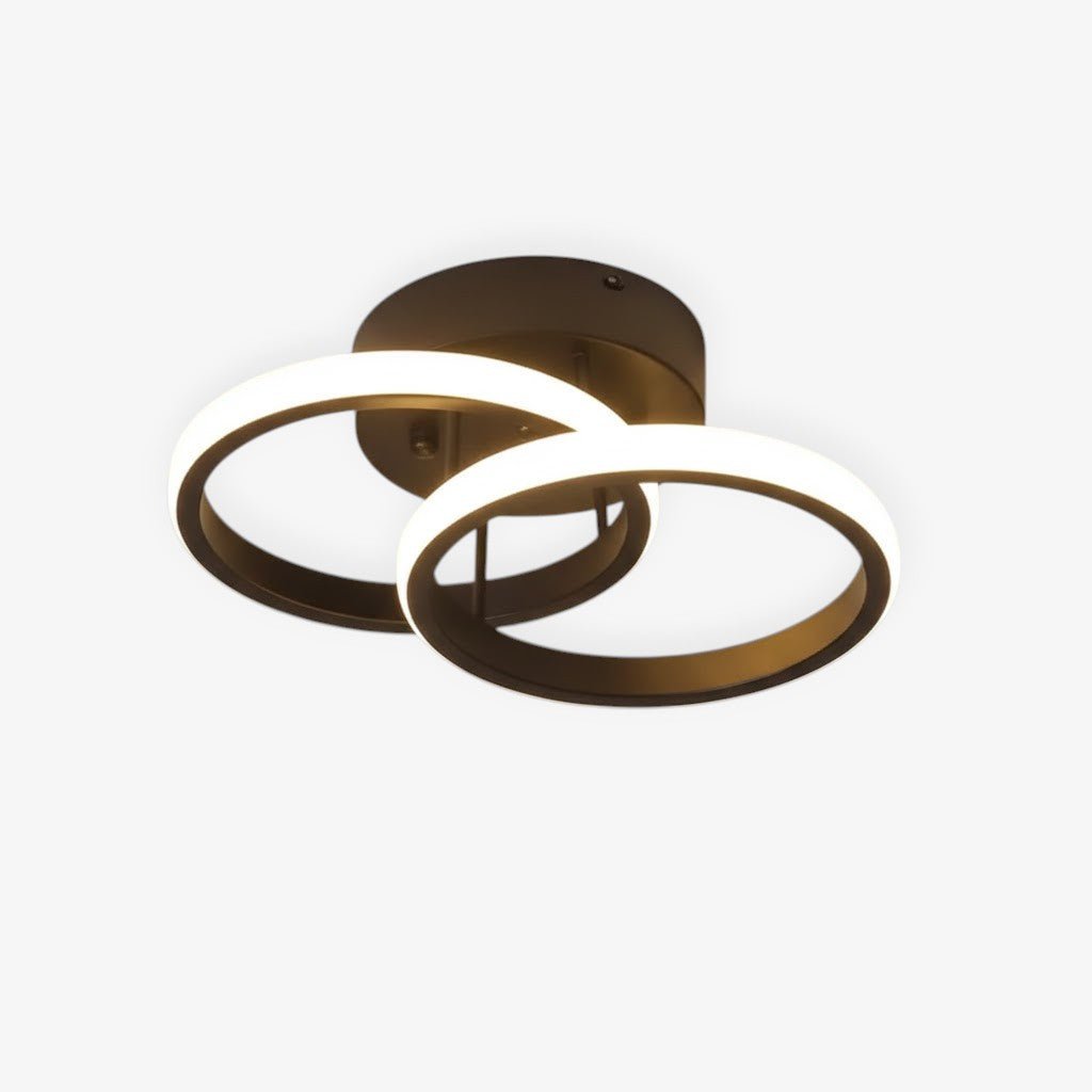 Nordic LED Double Ring Ceiling Light