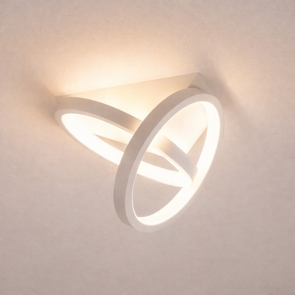 Nordic LED Double Ring Ceiling Light