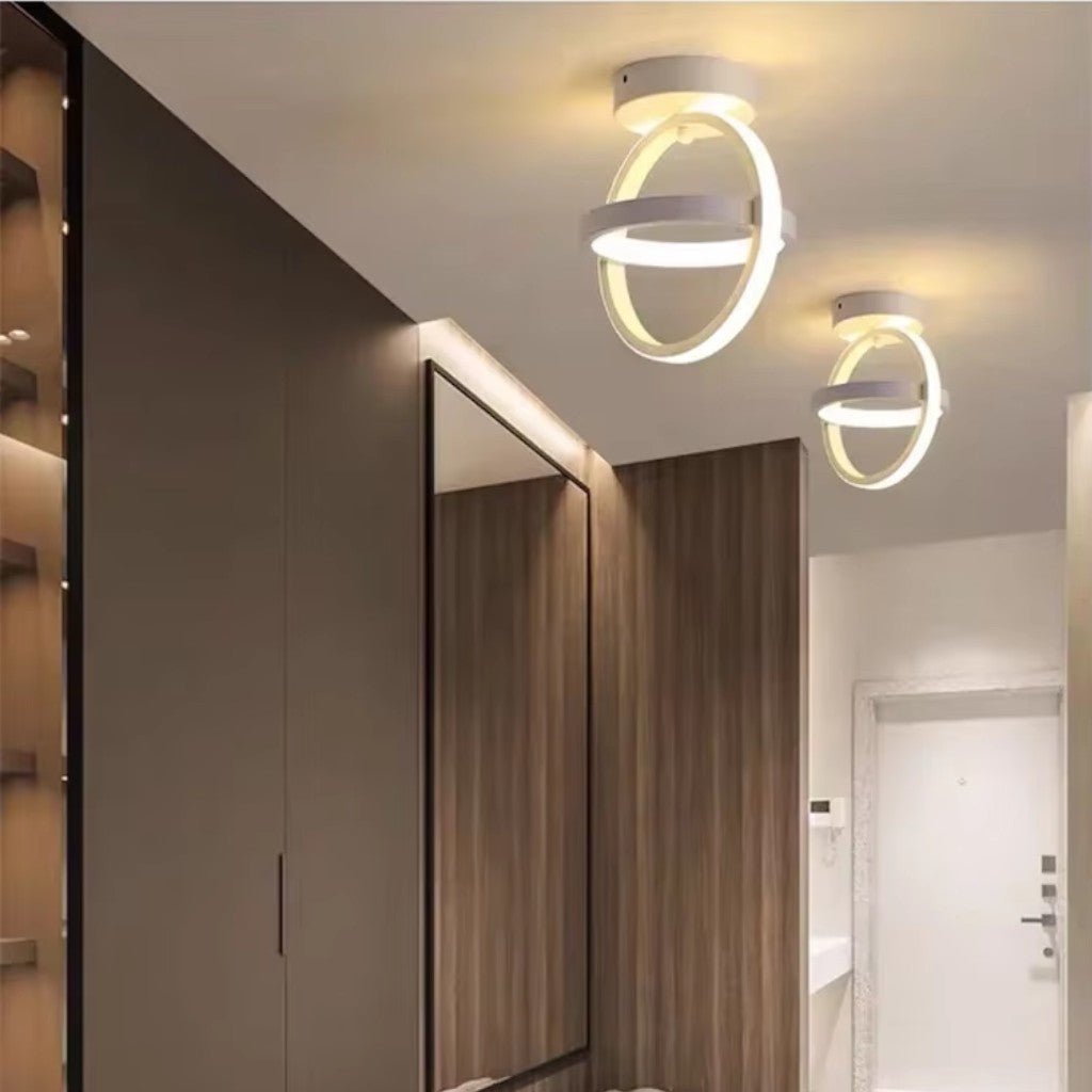 Nordic LED Double Ring Ceiling Light
