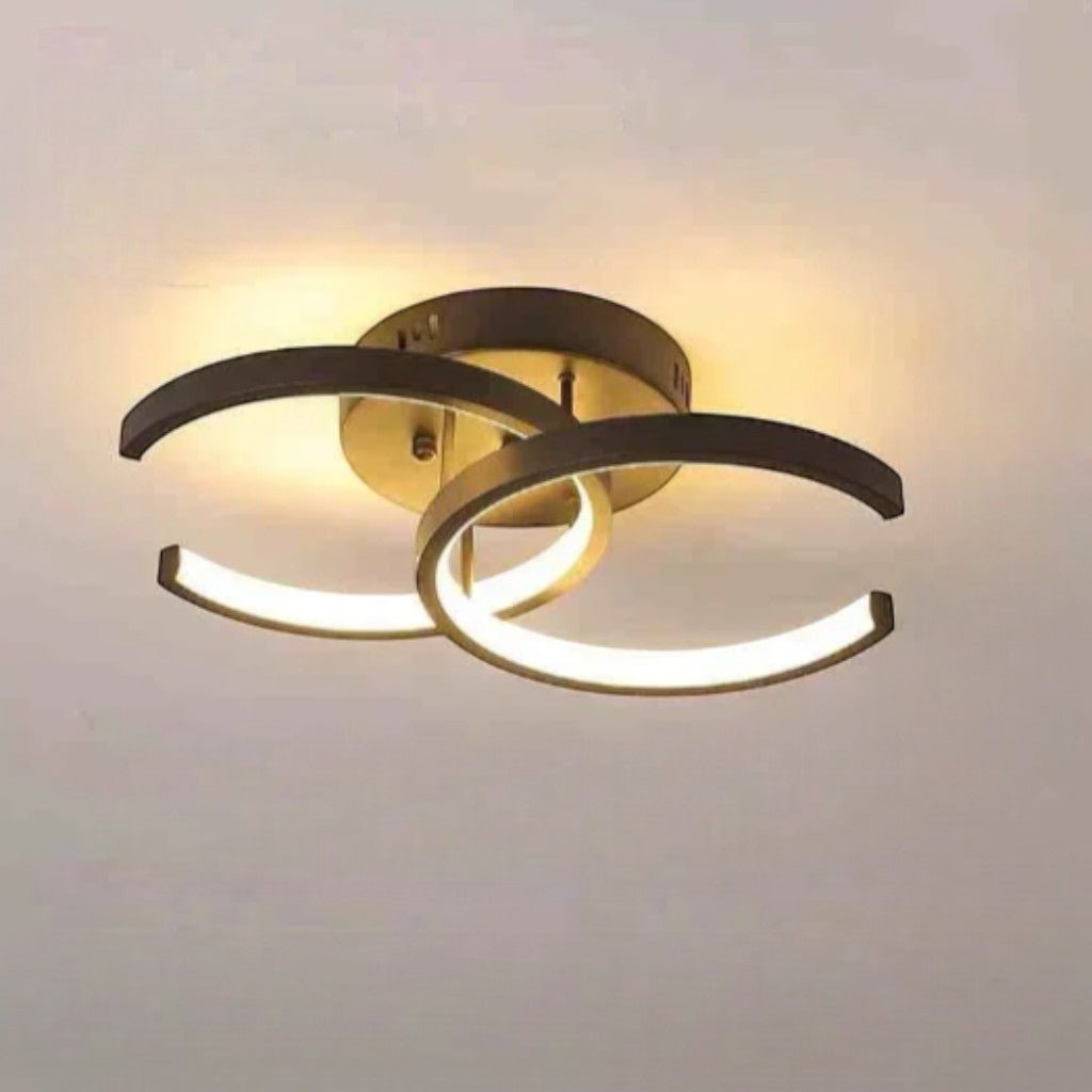 Nordic LED Double Ring Ceiling Light