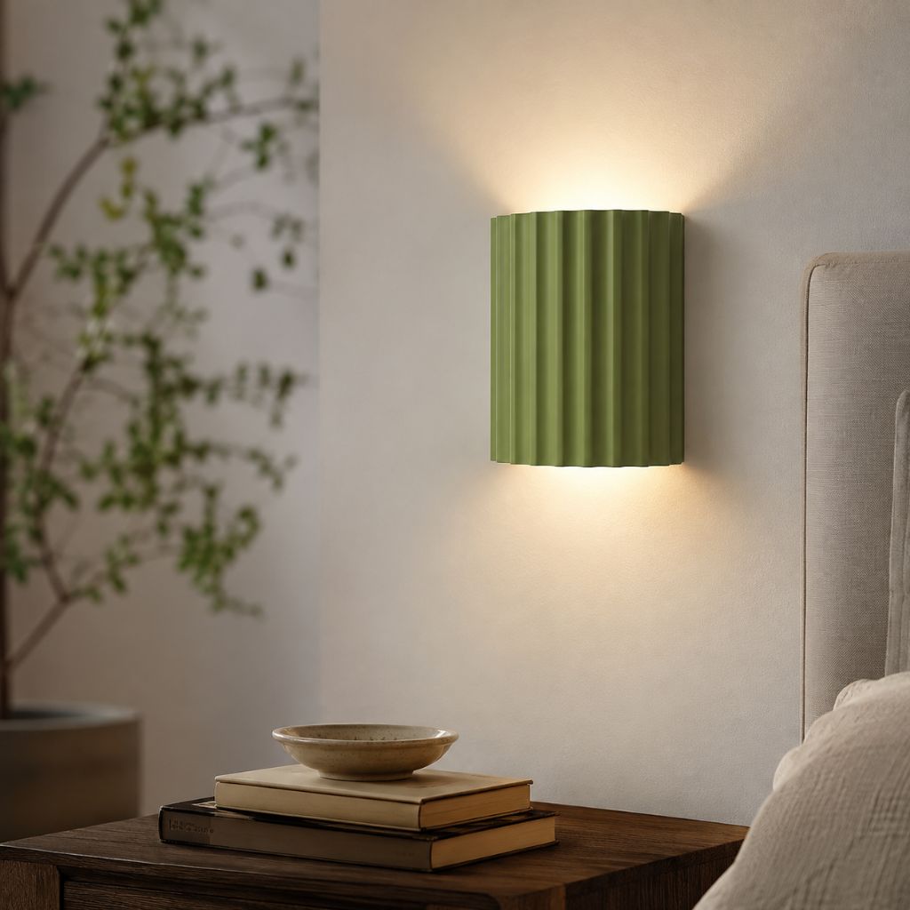 Nordic Minimalist LED Wall Lamp - Macaron Resin