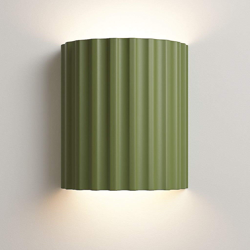 Nordic Minimalist LED Wall Lamp - Macaron Resin
