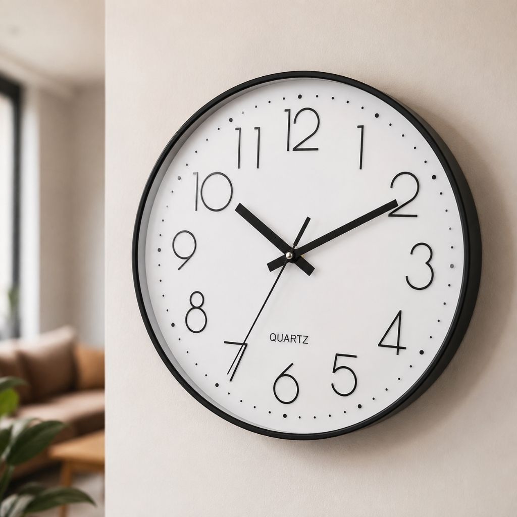 Nordic Minimalist Quartz Wall Clock