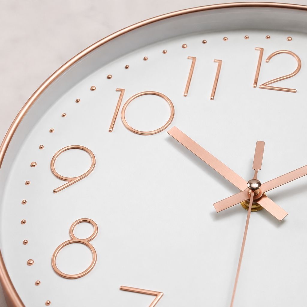 Nordic Minimalist Quartz Wall Clock
