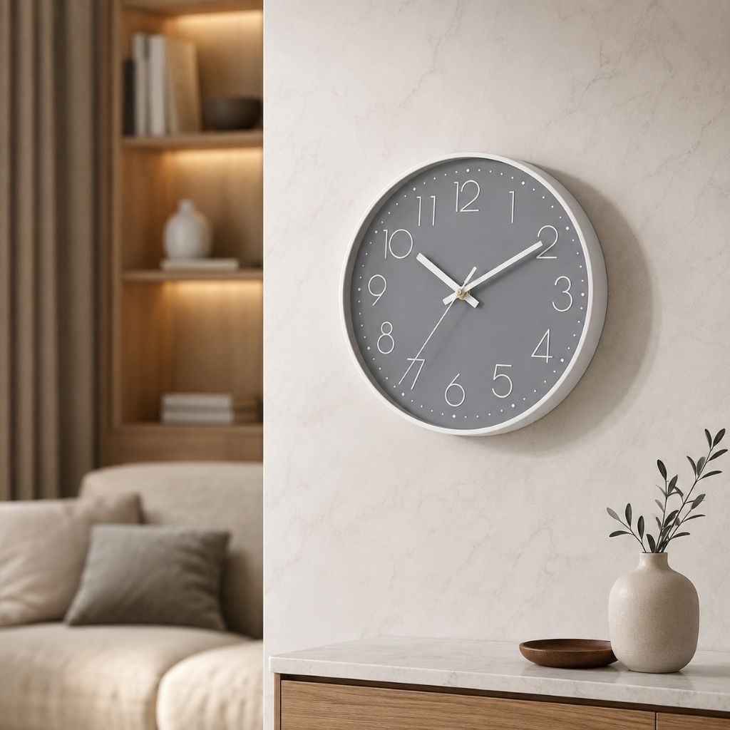 Nordic Minimalist Quartz Wall Clock