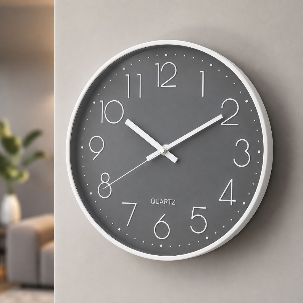 Nordic Minimalist Quartz Wall Clock