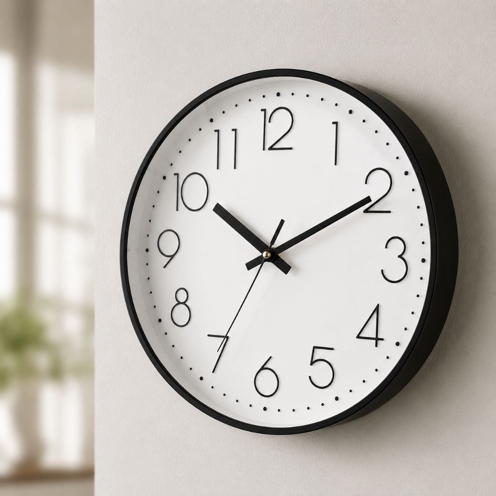 Nordic Minimalist Quartz Wall Clock
