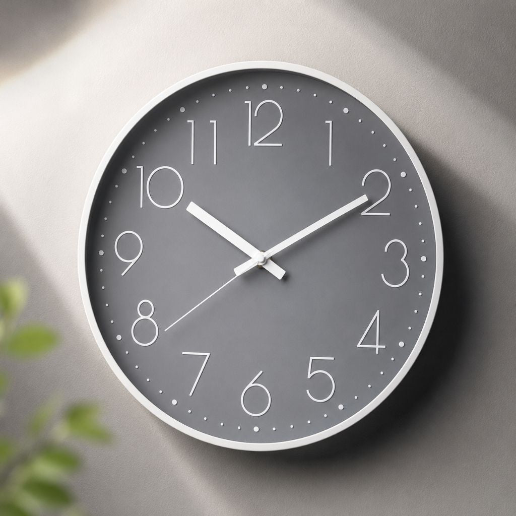 Nordic Minimalist Quartz Wall Clock