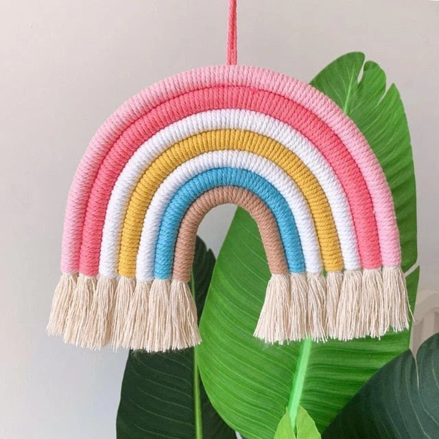 Nordic Rainbow Rope Nursery Décor