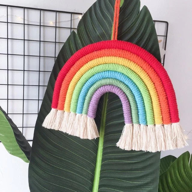 Nordic Rainbow Rope Nursery Décor