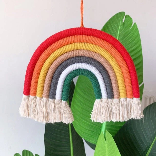 Nordic Rainbow Rope Nursery Décor