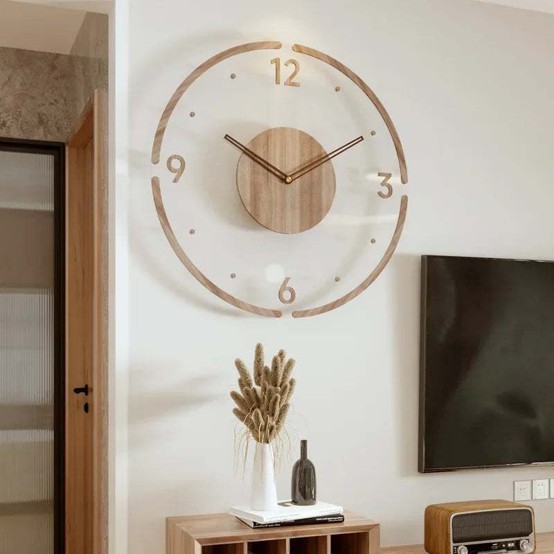 NordWood - Scandinavian Wooden Wall Clock