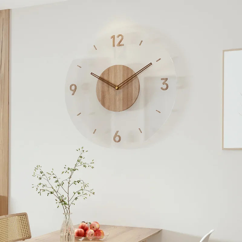 NordWood - Scandinavian Wooden Wall Clock