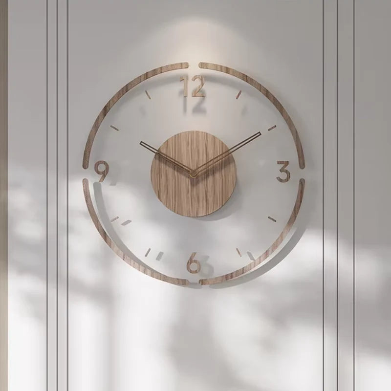 NordWood - Scandinavian Wooden Wall Clock