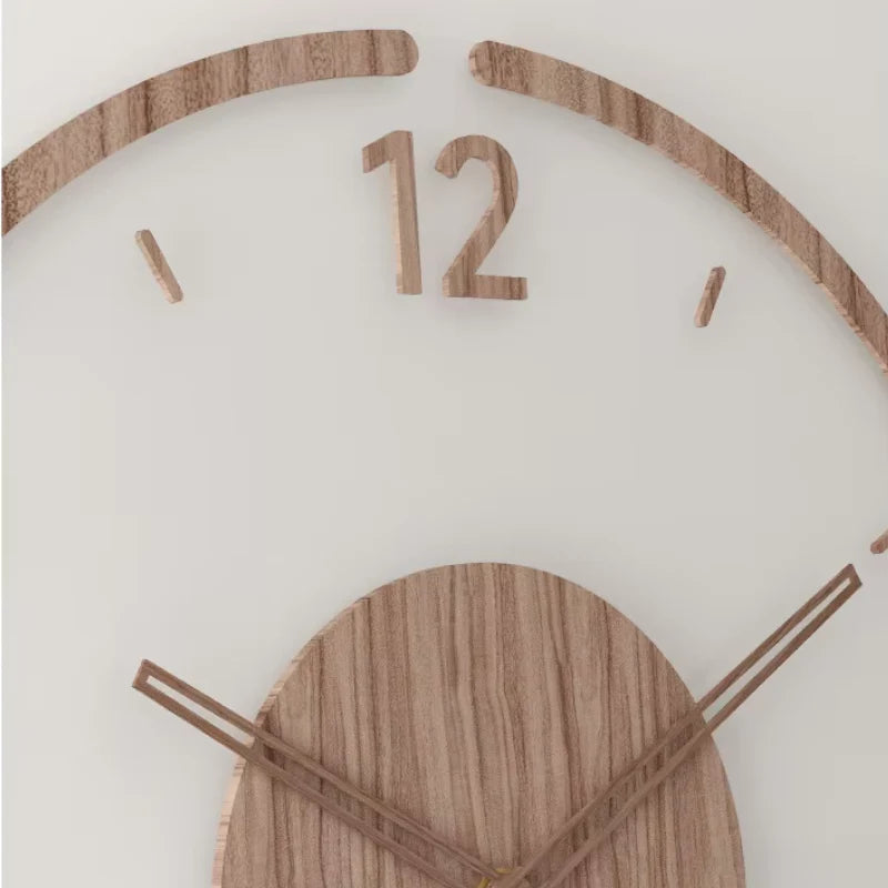 NordWood - Scandinavian Wooden Wall Clock