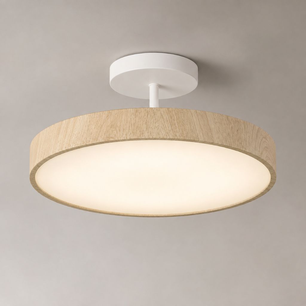 OakLume Nordic Semi Flush Mount Ceiling Light