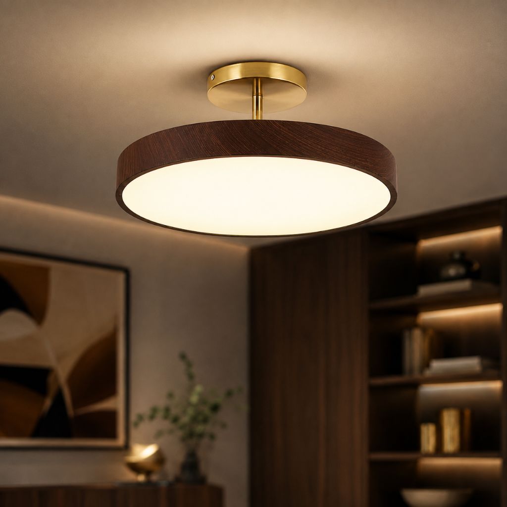 OakLume Nordic Semi Flush Mount Ceiling Light