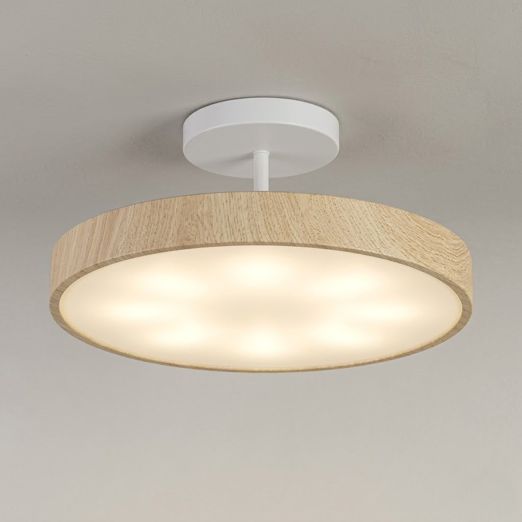 OakLume Nordic Semi Flush Mount Ceiling Light