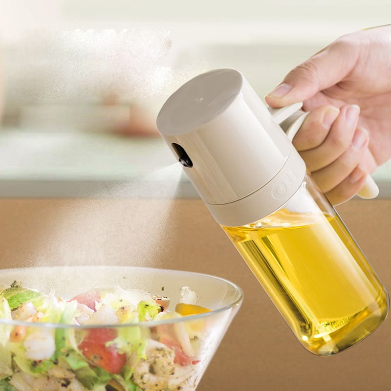 Oil Glass Spray Dispenser with Handle 2 in 1