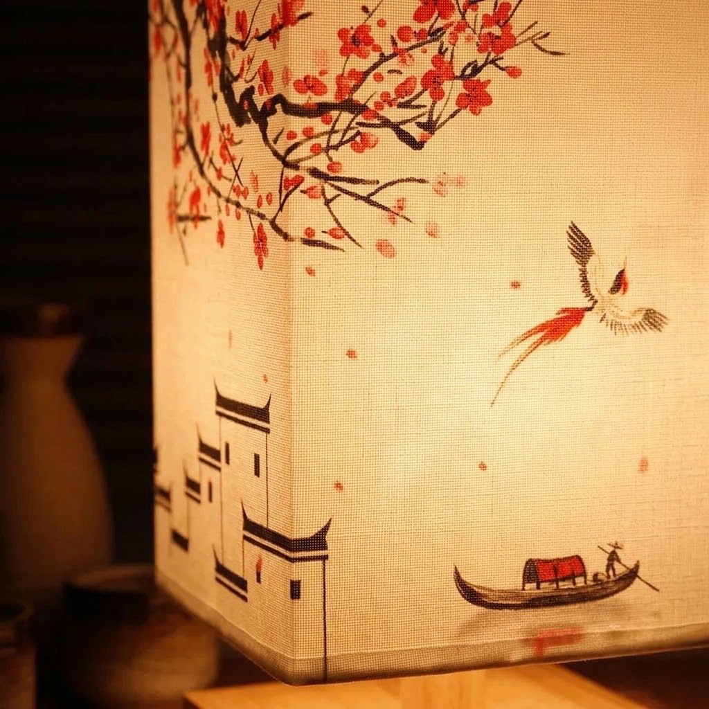 Oriental Blossom Glow Lamp