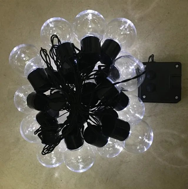 Outdoor String Lights with Warm Glow for Gardens and Patios - Lattea Global