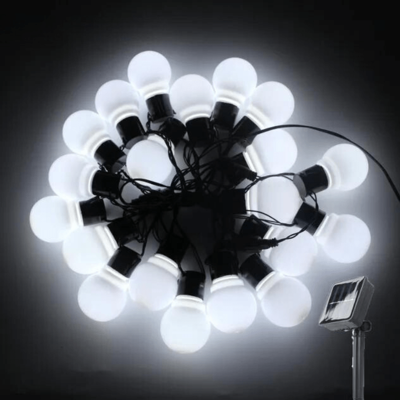 Outdoor String Lights with Warm Glow for Gardens and Patios - Lattea Global